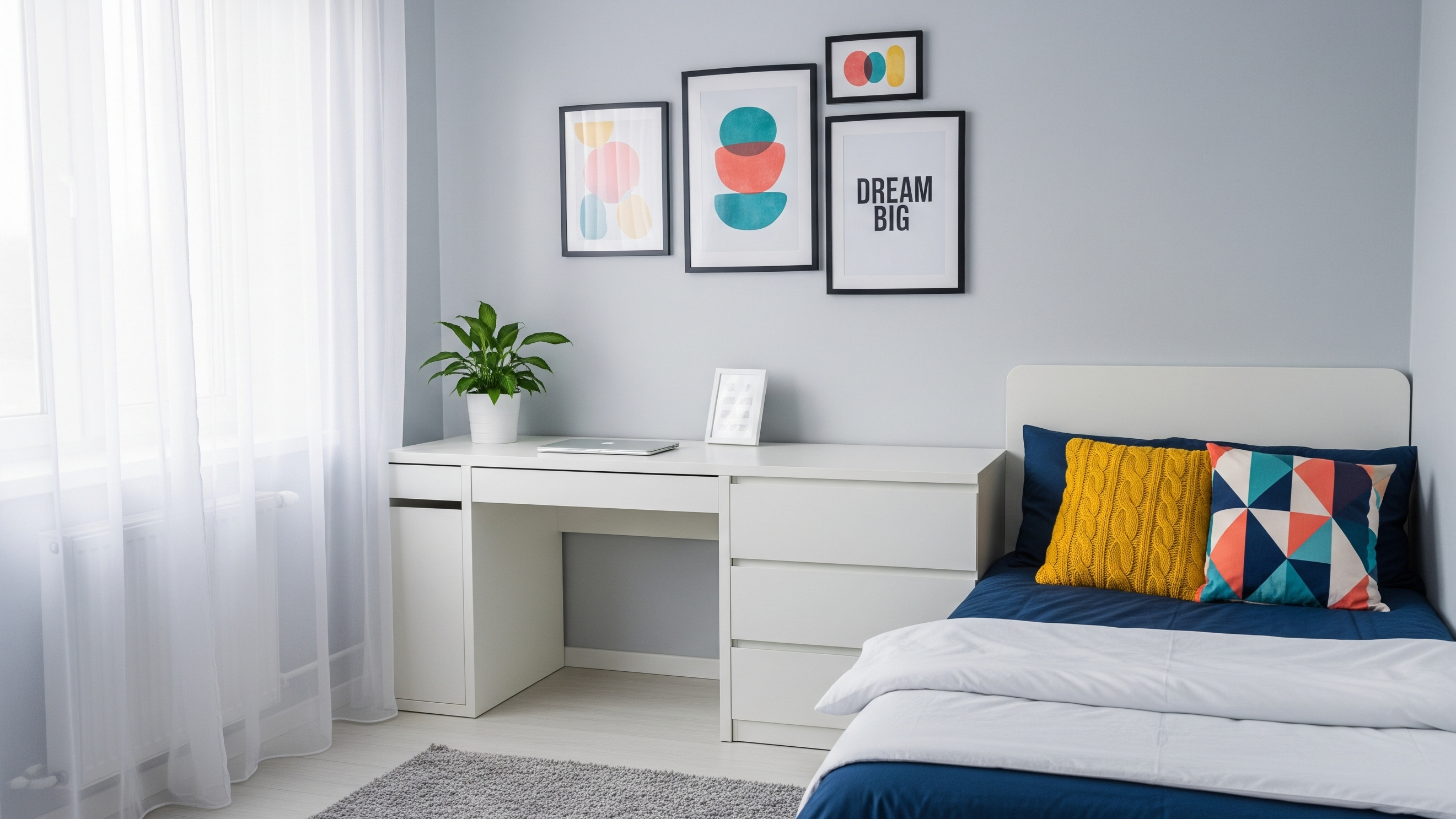 small teen bedroom