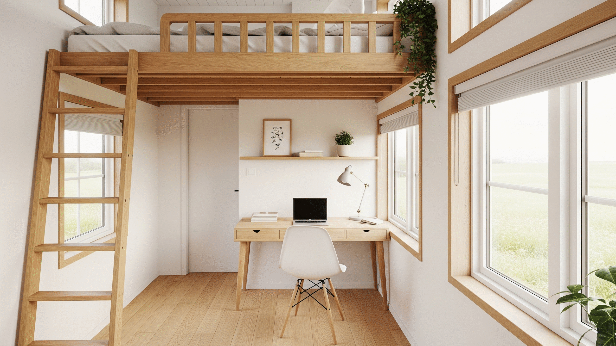 minimalist tiny home decor