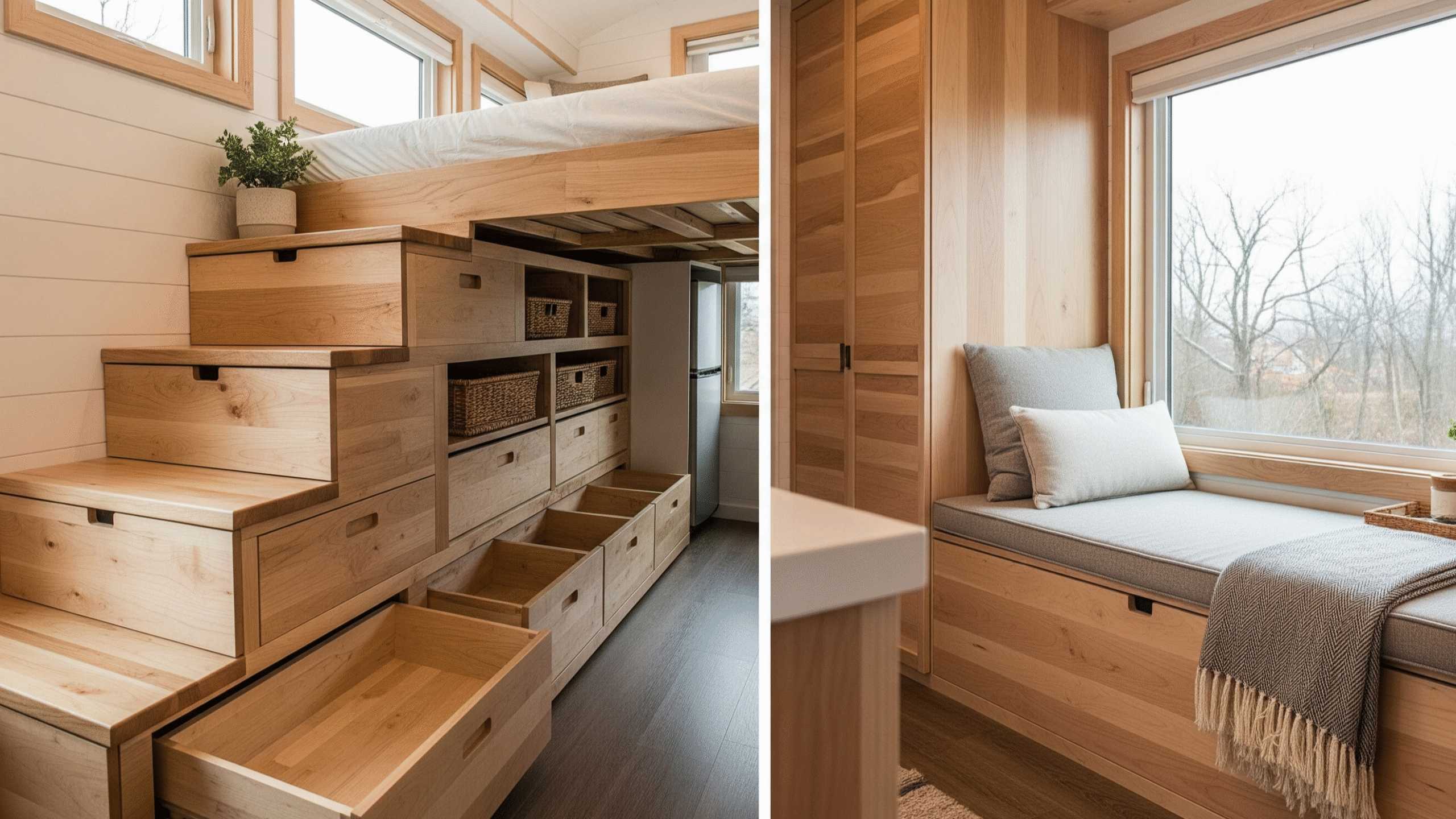 minimalist tiny home decor