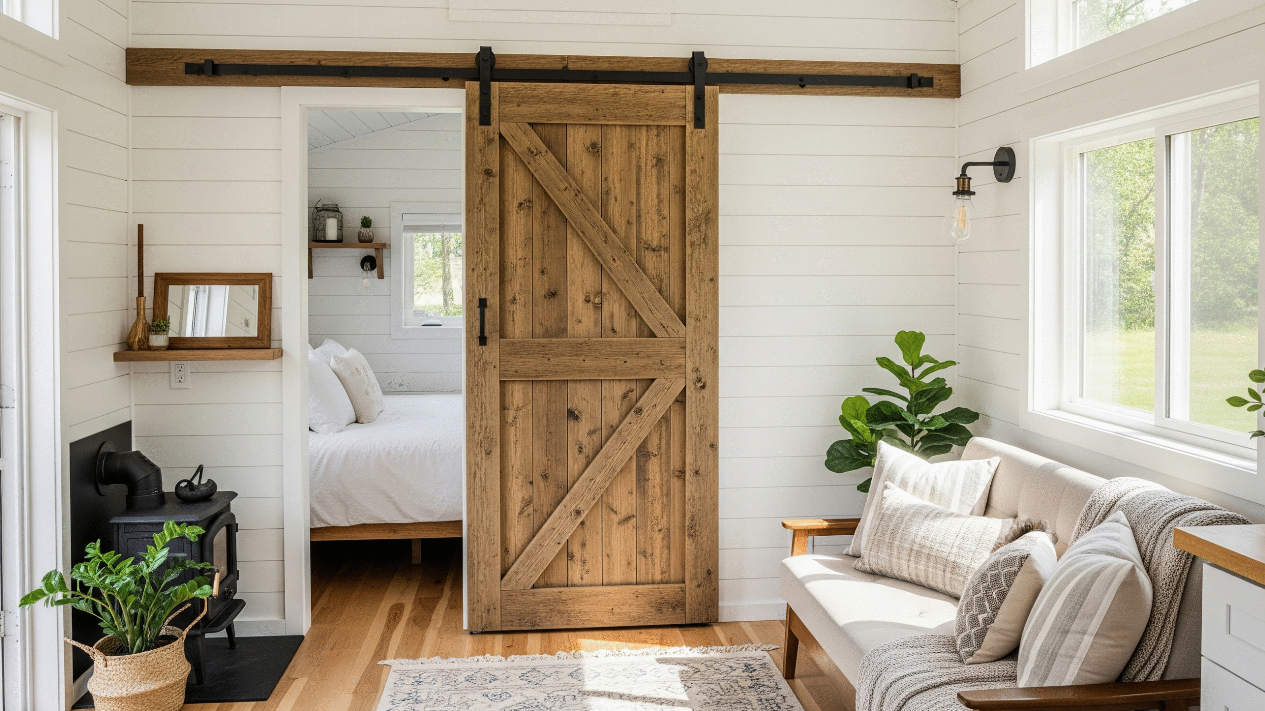 minimalist tiny home decor