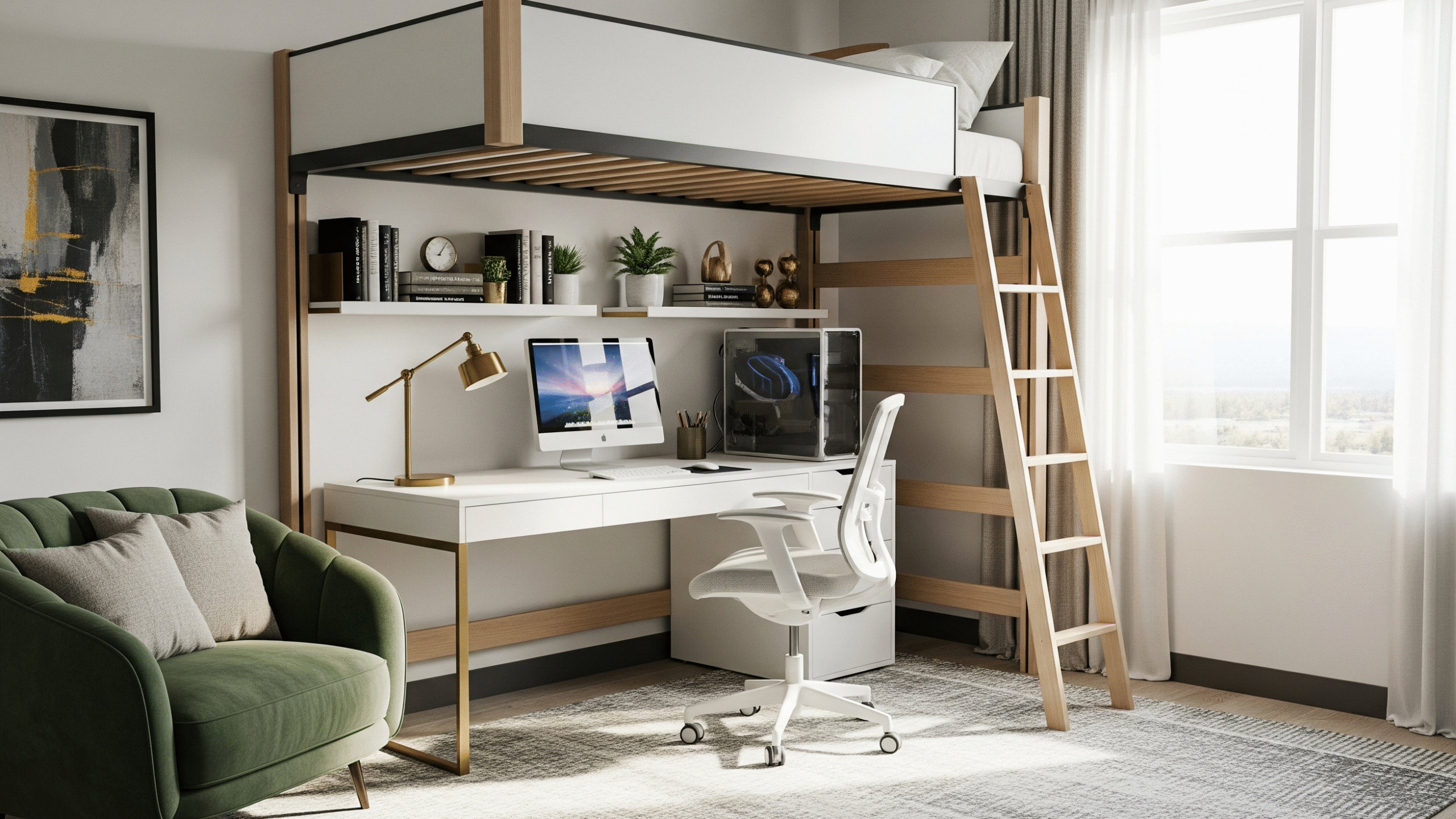 luxury dorm room
