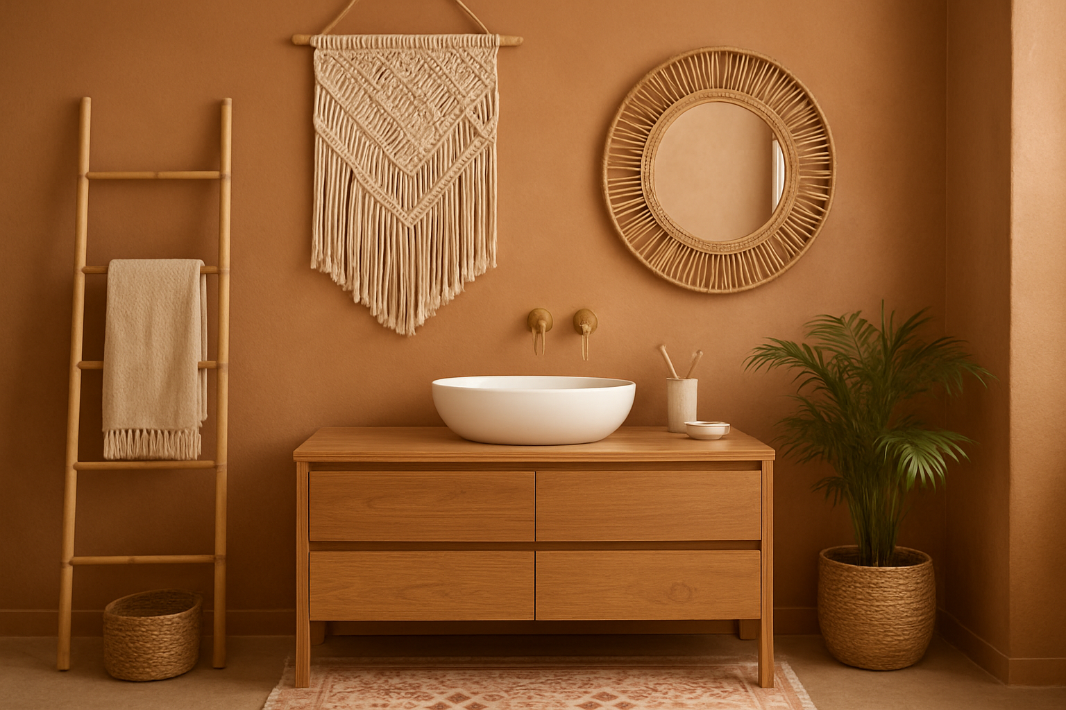 Boho Bathroom Ideas