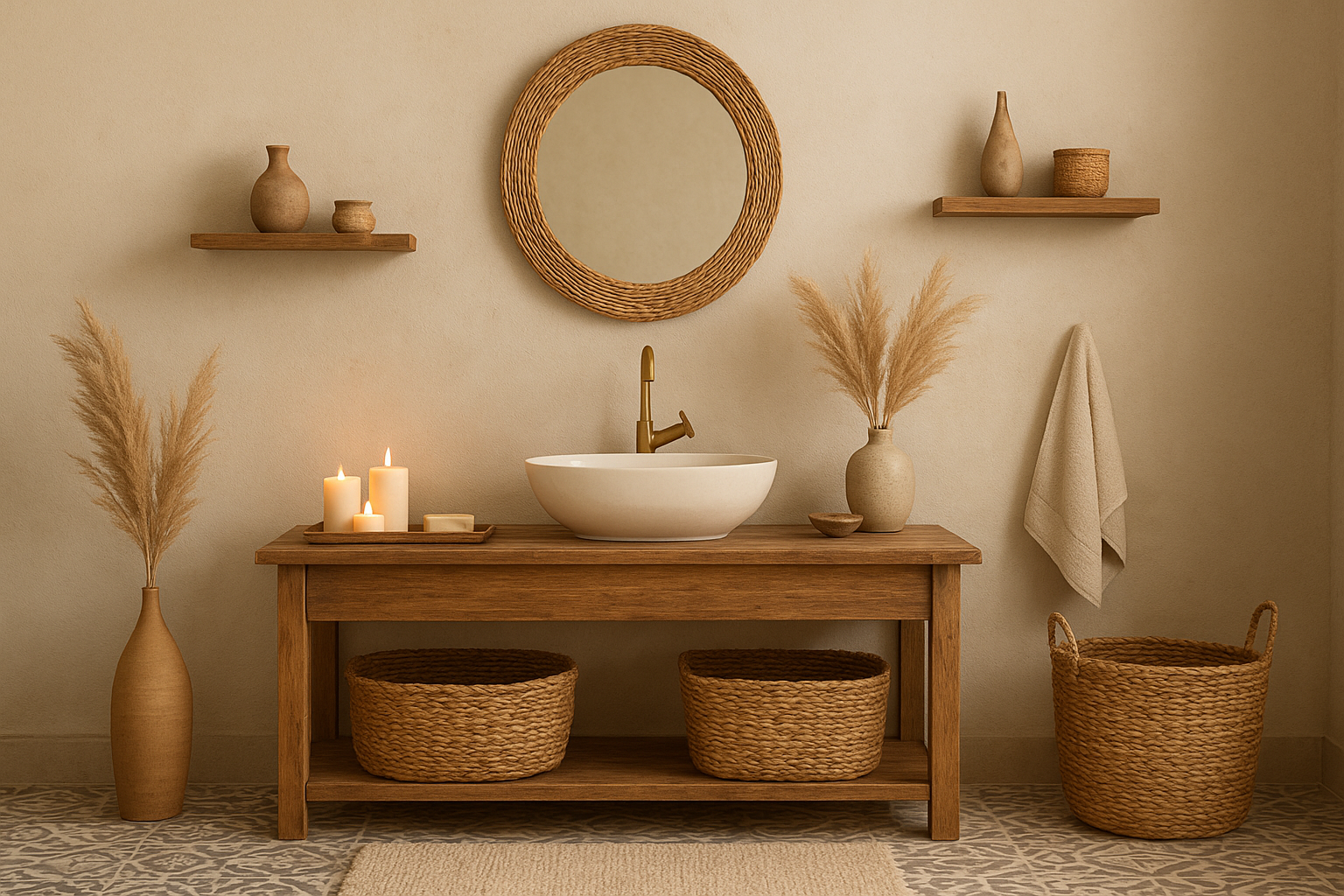Boho Bathroom Ideas
