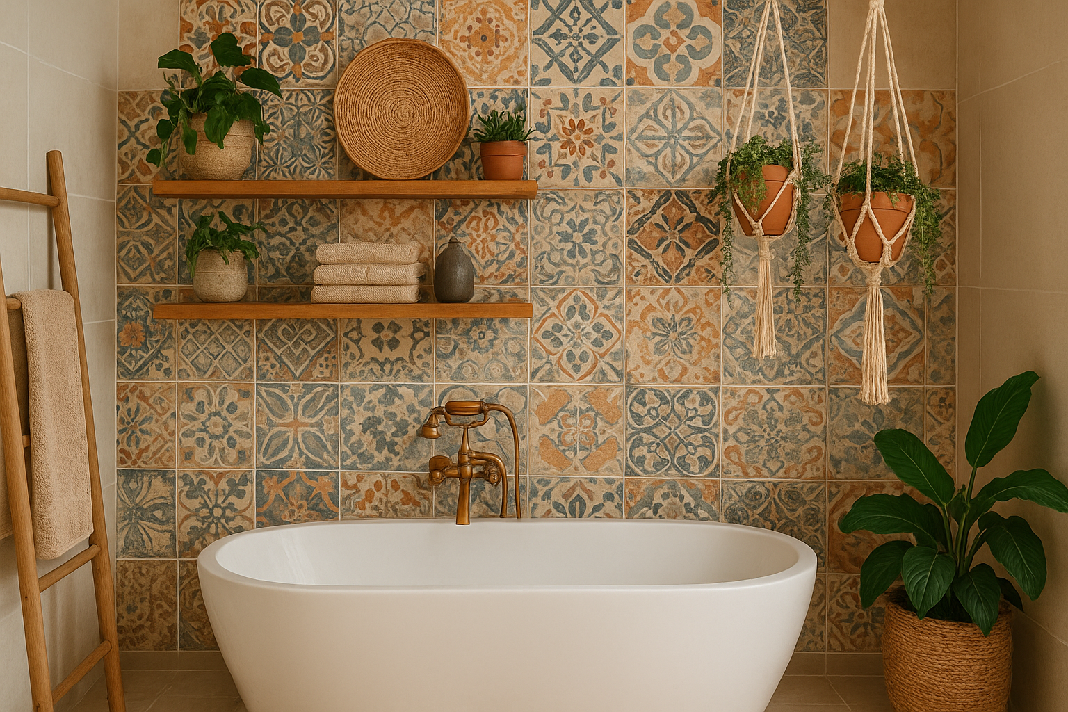 Boho Bathroom Ideas