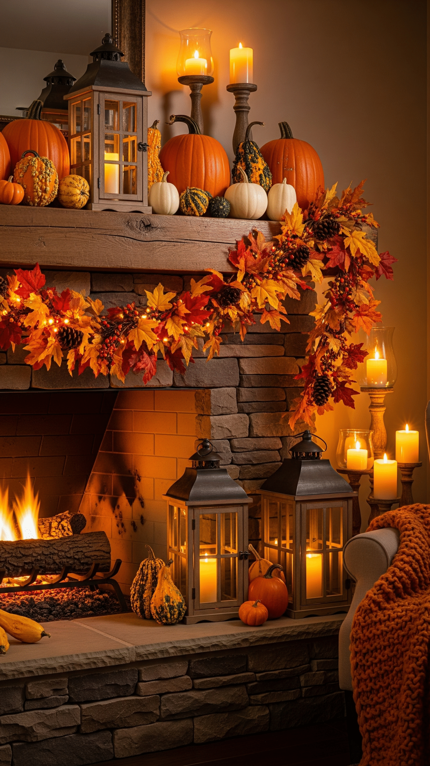 cozy fall house
