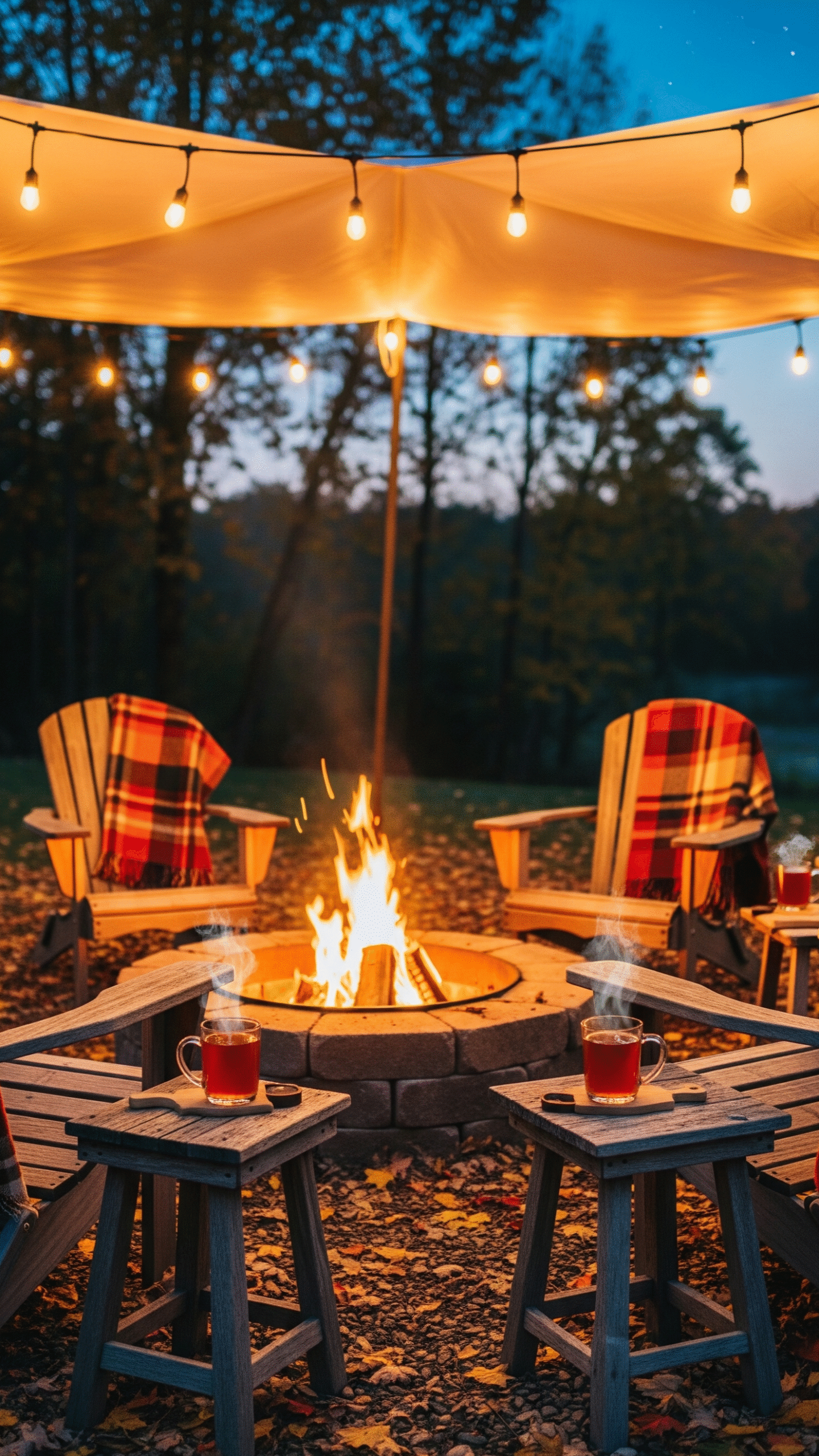cozy fall house